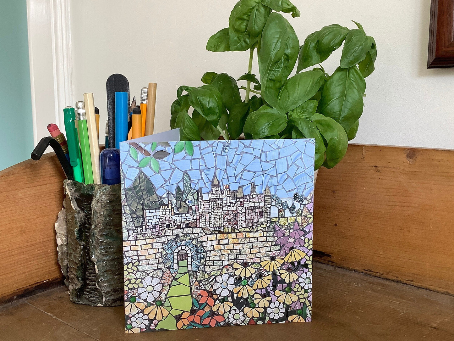 ABBOTSFORD HOUSE Flower Garden Card