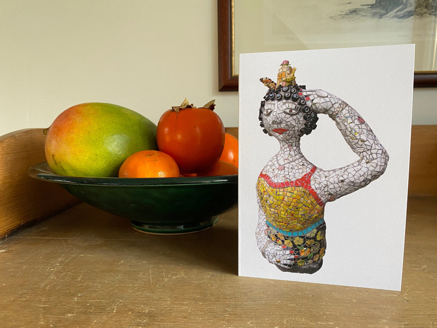 MAVIS mosaic art card