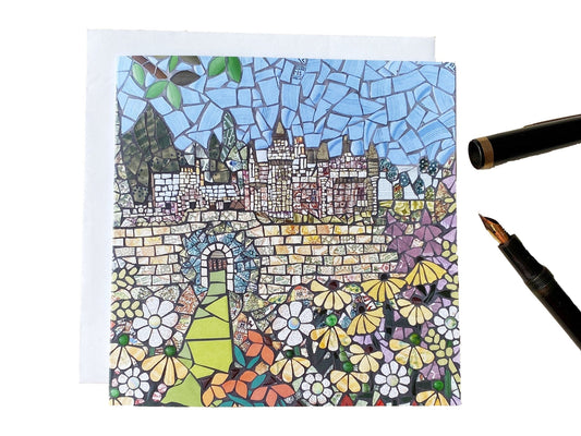 ABBOTSFORD HOUSE Flower Garden Card